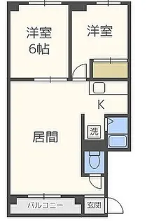 シティハウスM&M【3階】の間取り