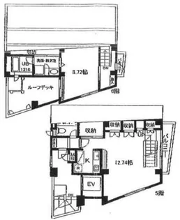 NS STUDIOの間取り