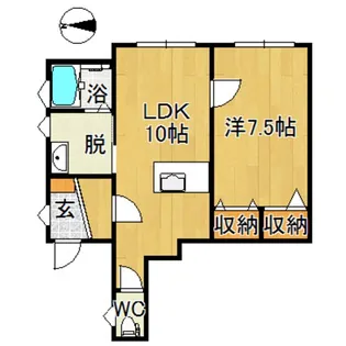 Jメゾン【1階】の間取り