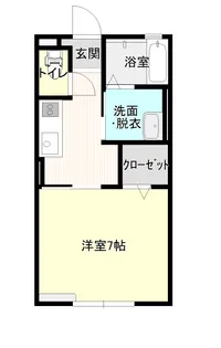 サンシャルム渋佐B【1階】の間取り