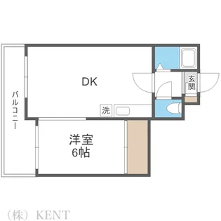 リ・フランセ宮の森【2階】の間取り