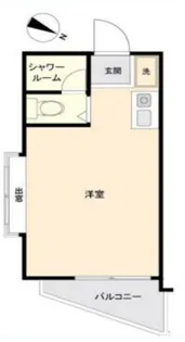 シャンブルIS【3階】の間取り