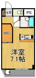 ハイネス門戸【2階】の間取り