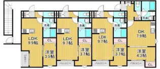 La-Crea LKS(ラクリエ・エルケーエス)【2階】の間取り