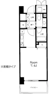 クリプトメリア目黒【3階】の間取り