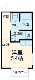 プラミネントII【1階】の間取り