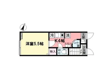 アイコート上井草【1階】の間取り