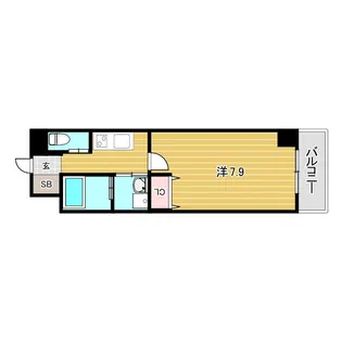 リブネスコート西宮鳴尾【2階】の間取り