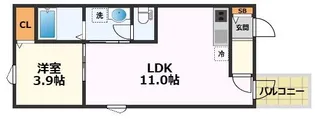 DELA本陣通【1階】の間取り