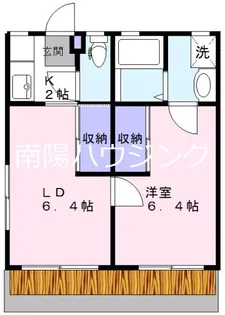 レジデンス多摩川【1階】の間取り