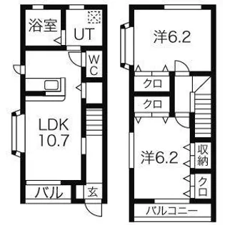 エム・エスの間取り