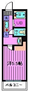OPEN RISE大和田I【1階】の間取り