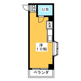 シャンブル南大塚【2階】の間取り