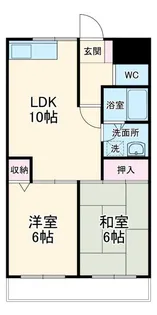 ミレニアム向台【3階】の間取り
