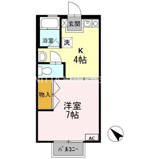 アネックス【2階】の間取り