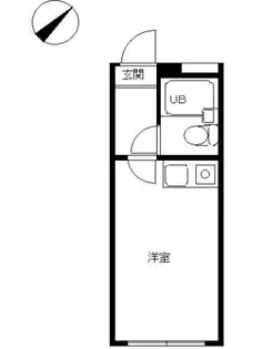 スカイピア弘明寺【2階】の間取り