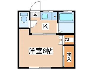 古瀬荘【2階】の間取り