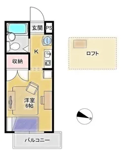 コーポ和【2階】の間取り