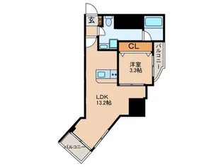 ラウレア【11階】の間取り