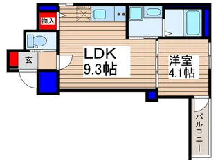 ルーチェ上福岡【2階】の間取り