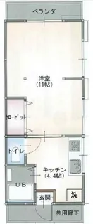 サンコーポ【2階】の間取り