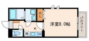 ジョイ二子玉川【1階】の間取り