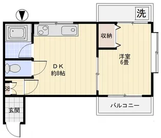 諏訪ビル【2階】の間取り