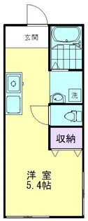 第8プレジデンス細川【2階】の間取り