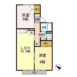 エステートキムラ【1階】の間取り