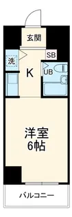 モナークマンション西川口【9階】の間取り