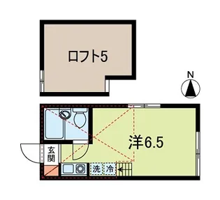ルミネンス高円寺【2階】の間取り