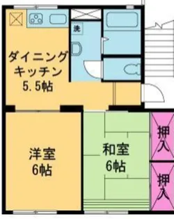 ソファレ南島【2階】の間取り