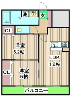 First Hills Tahara【2階】の間取り