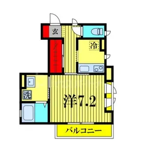 プラージュ【1階】の間取り