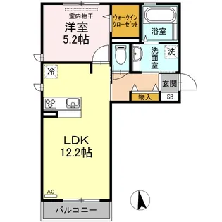 グランド ソレイユ【2階】の間取り