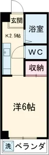 ノースフィールド田中【3階】の間取り