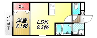 KOGI Residence岩田町【2階】の間取り