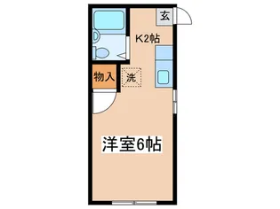 コーポ小松【1階】の間取り