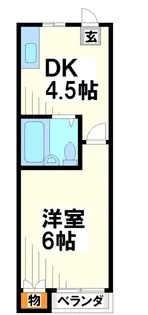 川重コーポ 当店限定物件【1階】の間取り