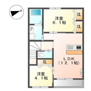 ドリームハウス【2階】の間取り