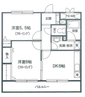 シュプレーム【3階】の間取り
