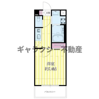 ロイヤルクィーンズパーク吹田片山町【5階】の間取り
