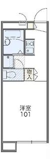 レオパレスプレミール【2階】の間取り