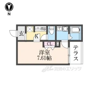 F+style東大阪吉松【1階】の間取り