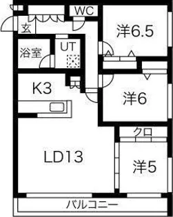 S-RESIDENCE桑園【4階】の間取り