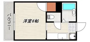 レインボー鴨池【2階】の間取り