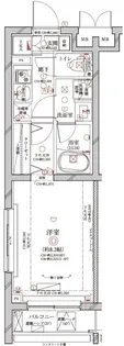 ディアレイシャス世田谷上町【3階】の間取り