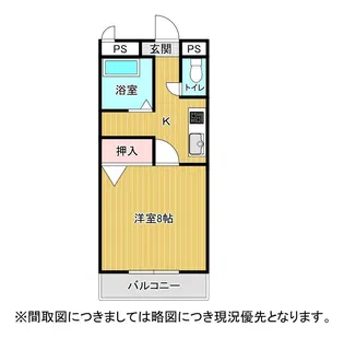 クオリア長嶺【2階】の間取り