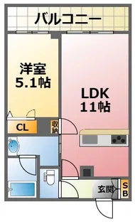 ShaMaison Precious【2階】の間取り