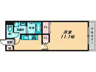 ロータスコートIII【3階】の間取り